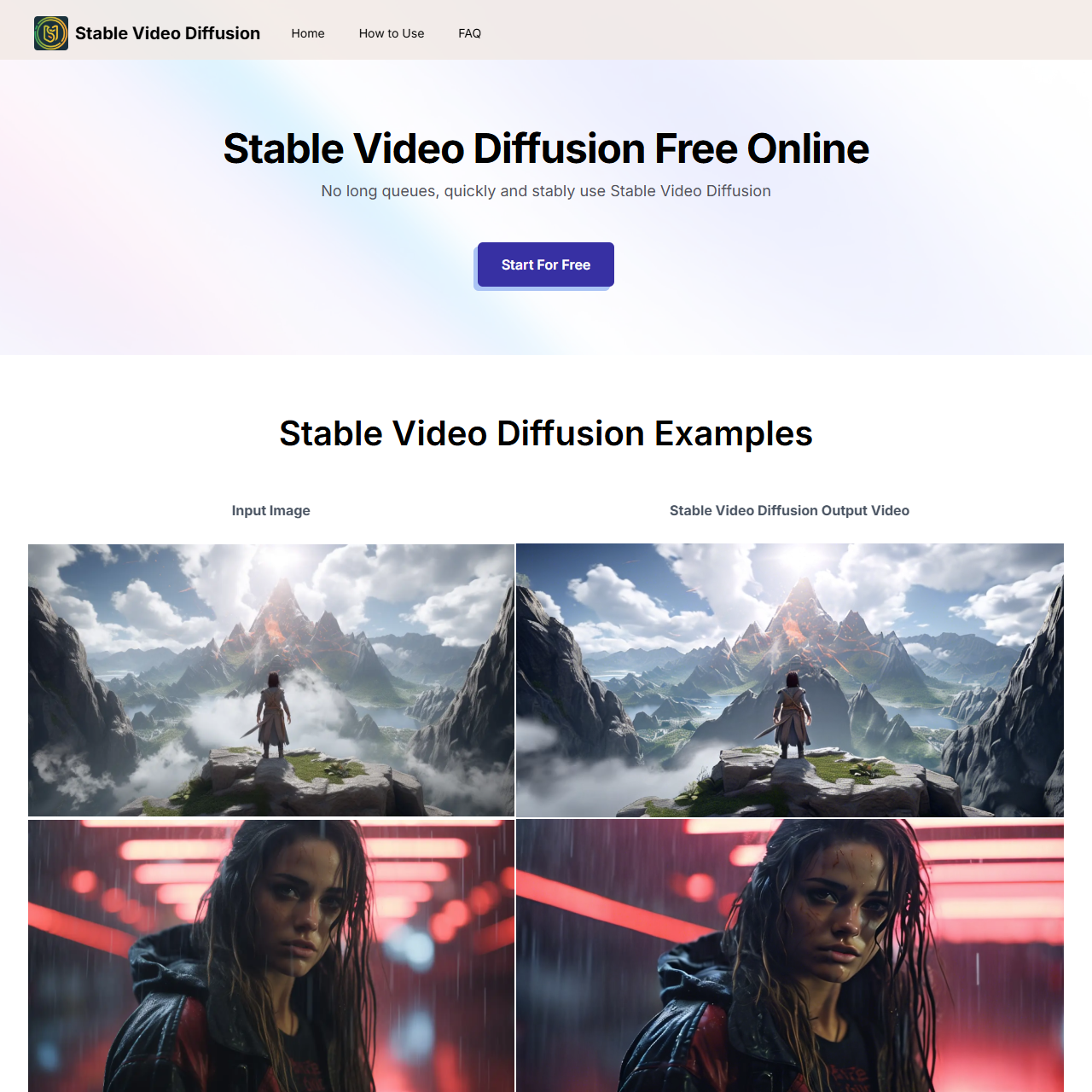 Stable Video Diffusion Generator